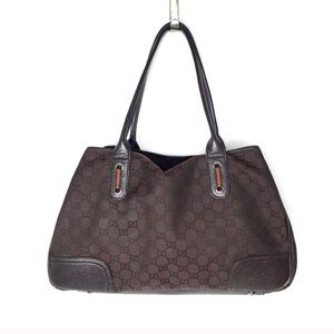 Lovely Dark Brown Authentic Gucci Shoulder Bag nice size 15L x 4D x 9H.